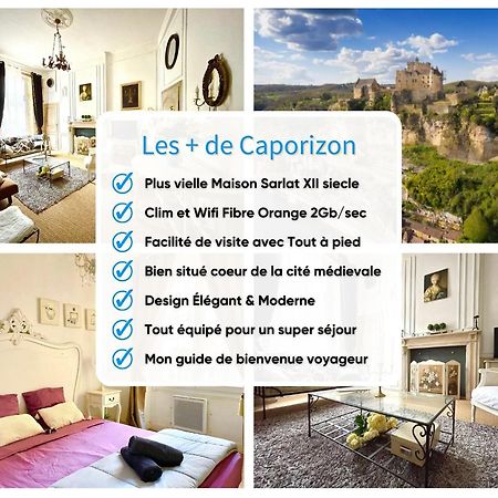 Caporizon-Sarlat L'Elegance-T2 Plein Centre Cite Medievale Exteriér fotografie